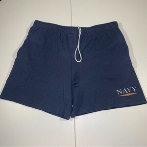 Vintage United States Navy Shorts Adult Size 2XL Blue Mens Soffee Made In USA